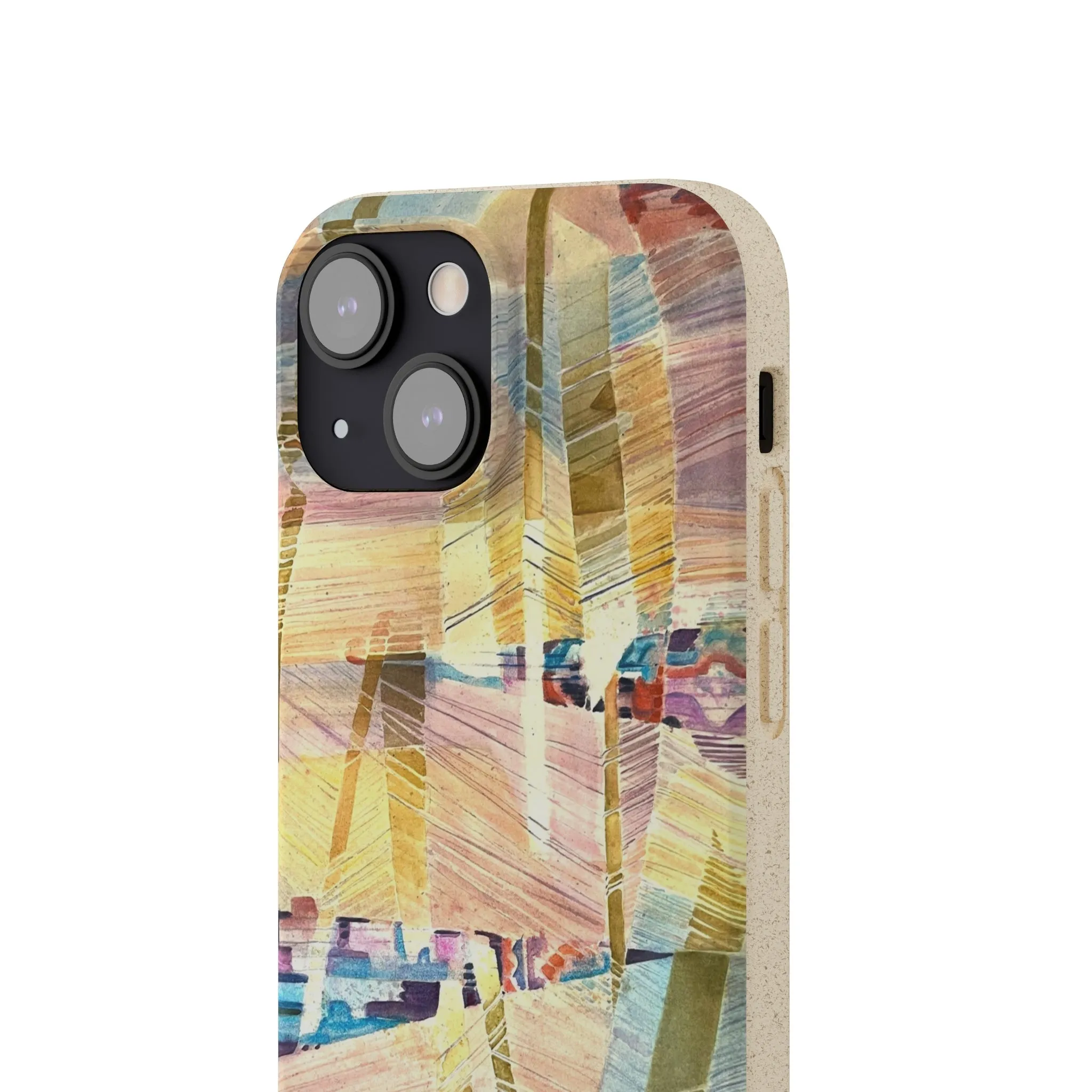 Biodegradable Phone Case with 'Loom Series' Abstract Original Artwork by Barbara Cleary