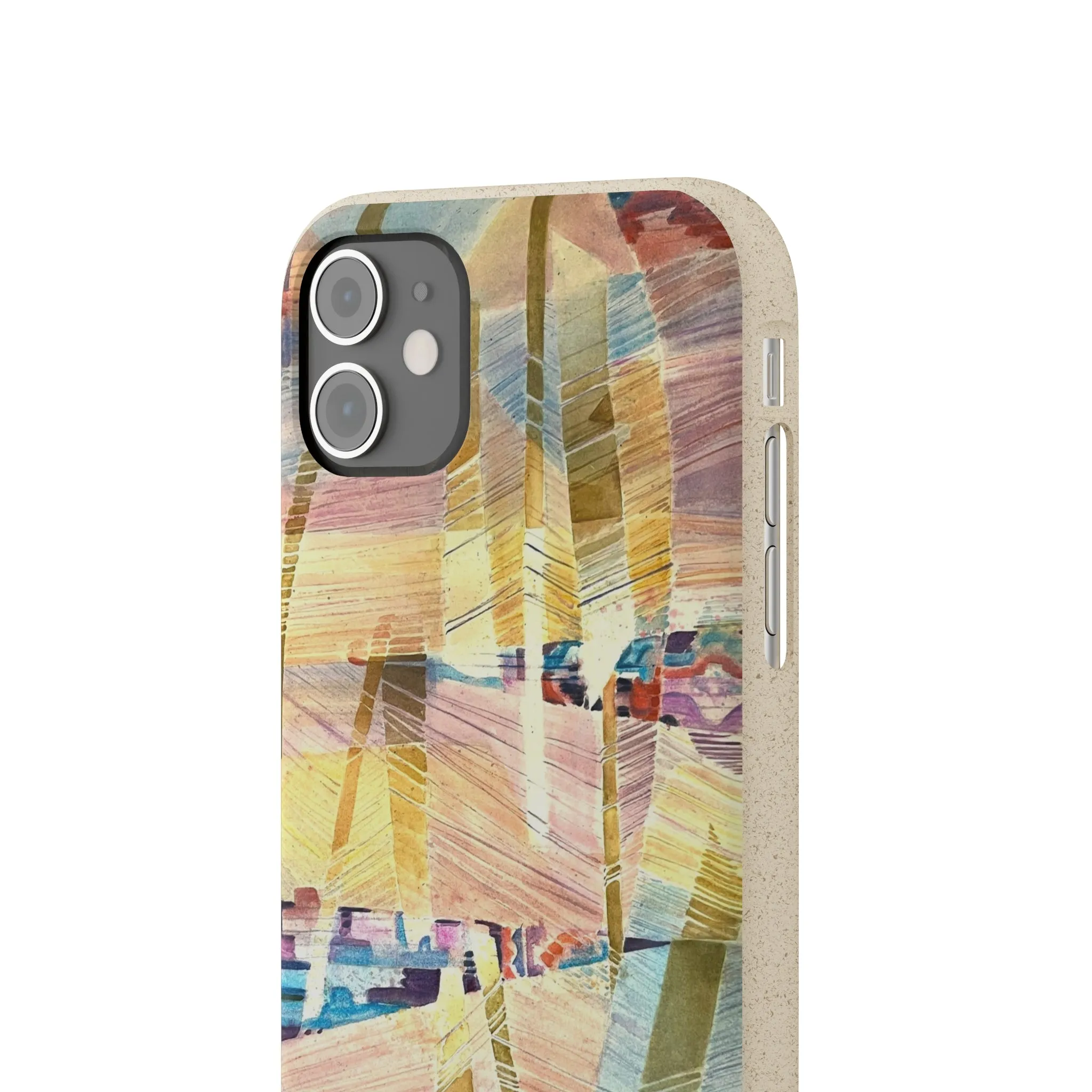 Biodegradable Phone Case with 'Loom Series' Abstract Original Artwork by Barbara Cleary
