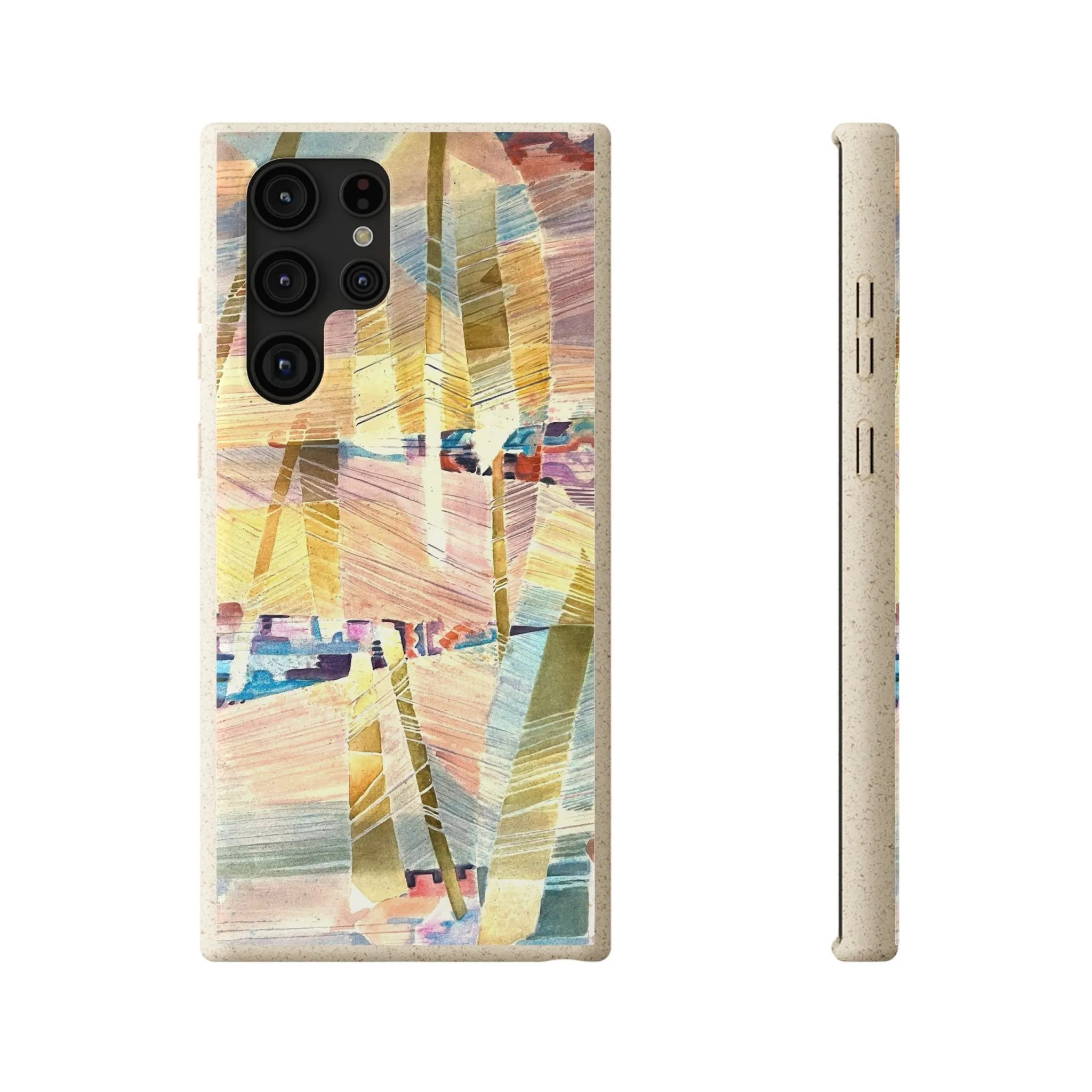 Biodegradable Phone Case with 'Loom Series' Abstract Original Artwork by Barbara Cleary