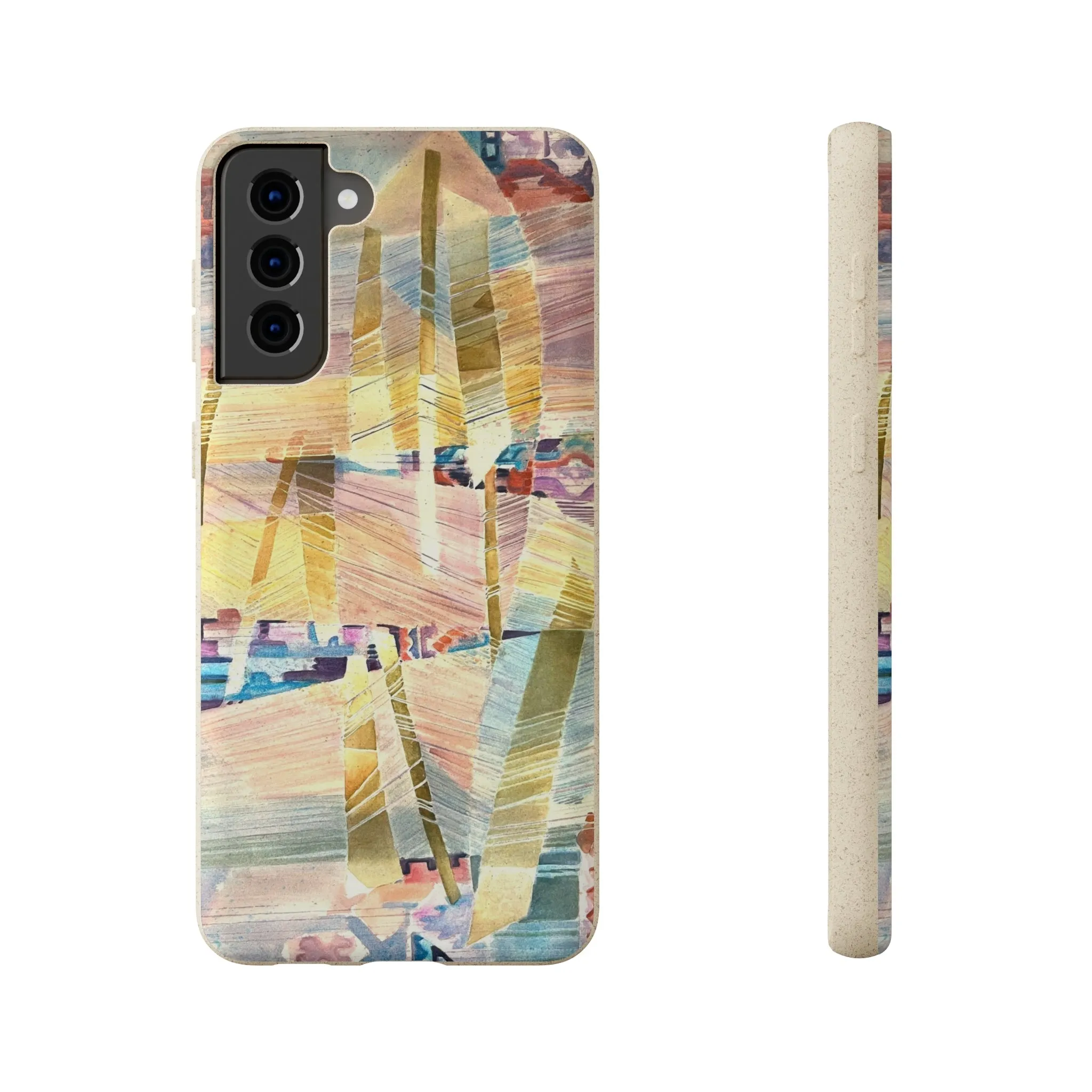 Biodegradable Phone Case with 'Loom Series' Abstract Original Artwork by Barbara Cleary