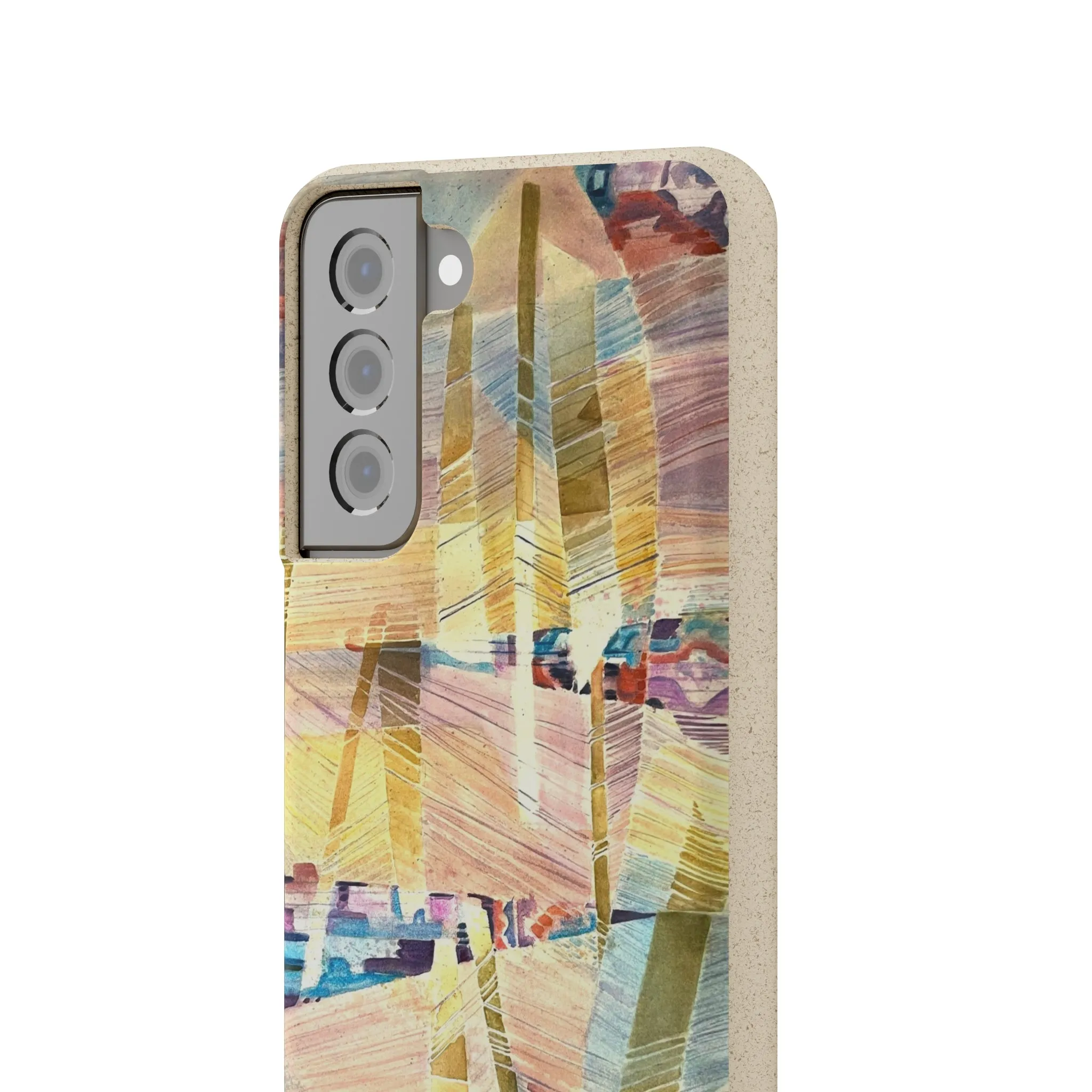 Biodegradable Phone Case with 'Loom Series' Abstract Original Artwork by Barbara Cleary