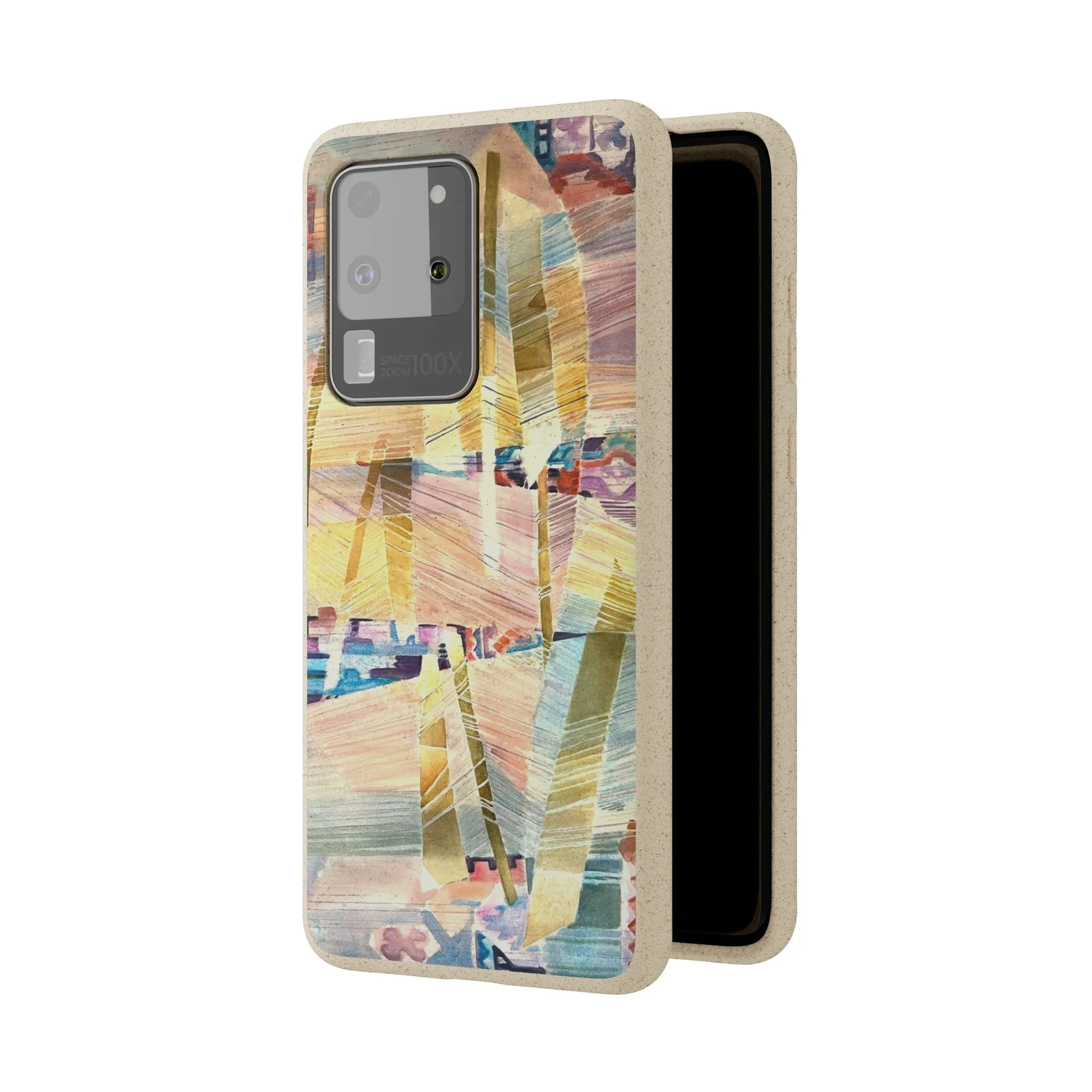 Biodegradable Phone Case with 'Loom Series' Abstract Original Artwork by Barbara Cleary