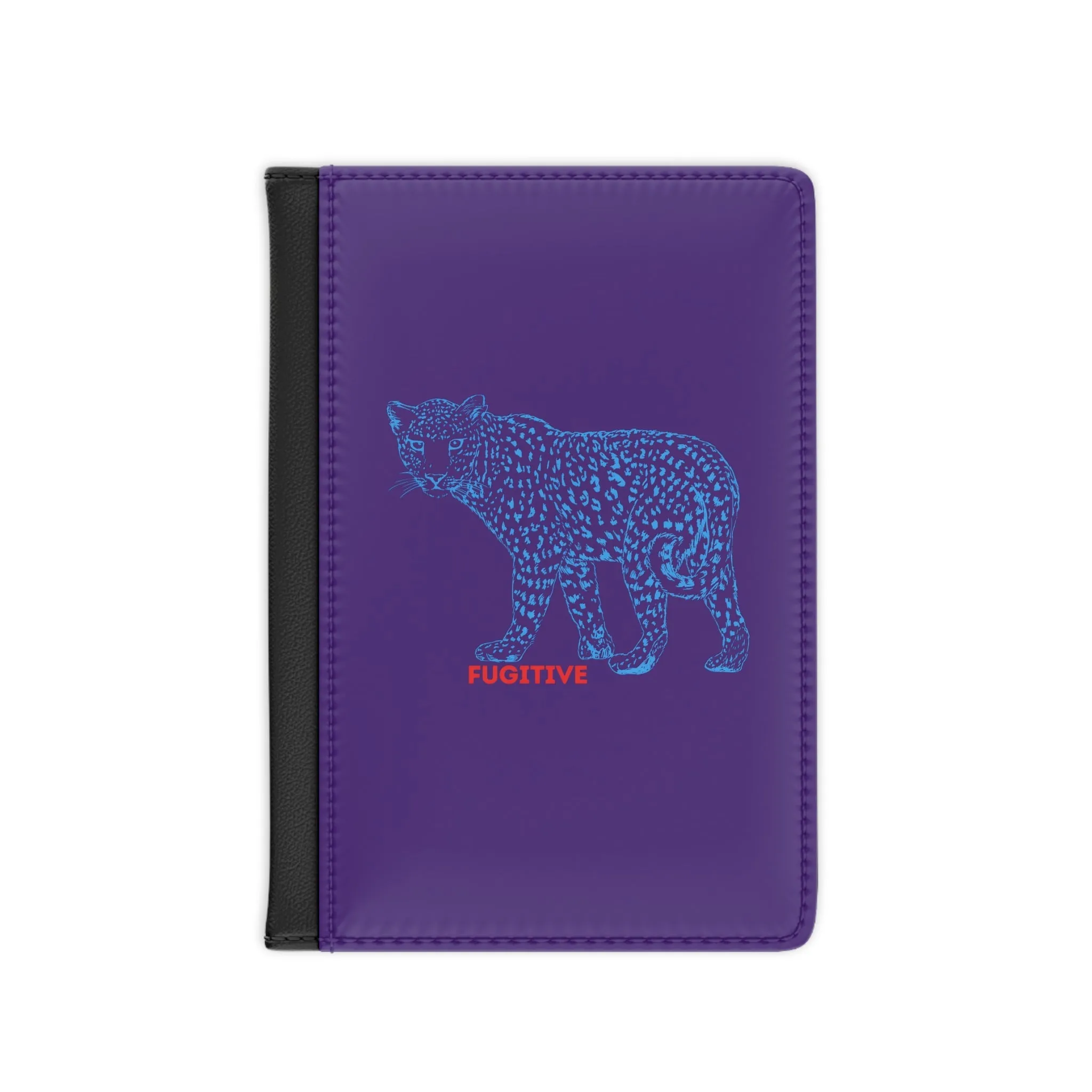 Bold Tiger Fugitive Passport Cover for Travel Enthusiasts