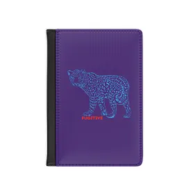 Bold Tiger Fugitive Passport Cover for Travel Enthusiasts