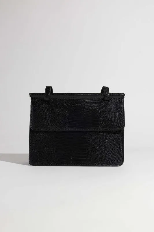 Brown Textured Bag