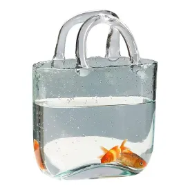 Bubble Handbag Glass Vase