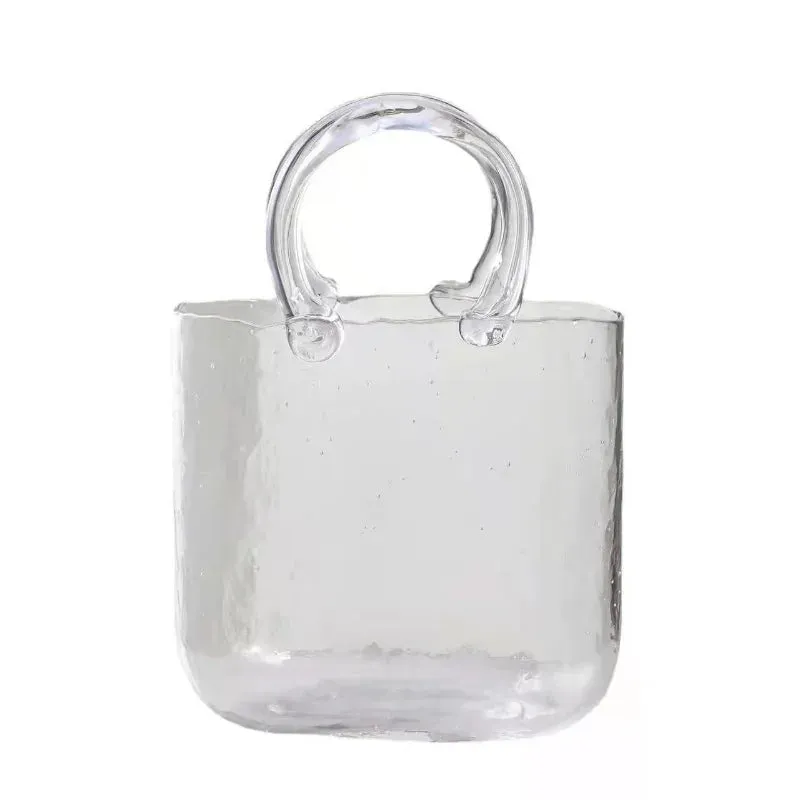 Bubble Handbag Glass Vase