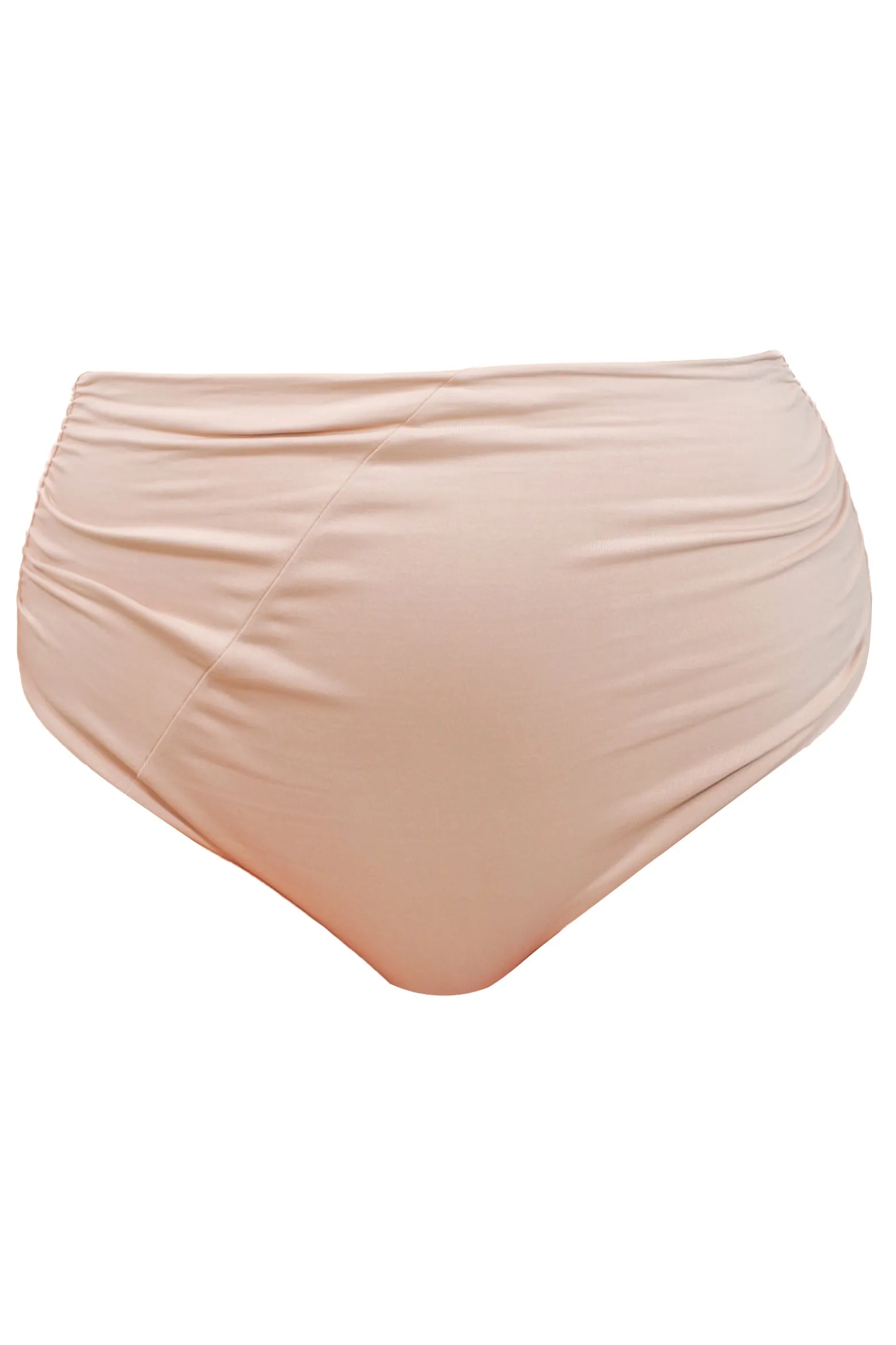 Cali super high waisted bikini bottom, nude
