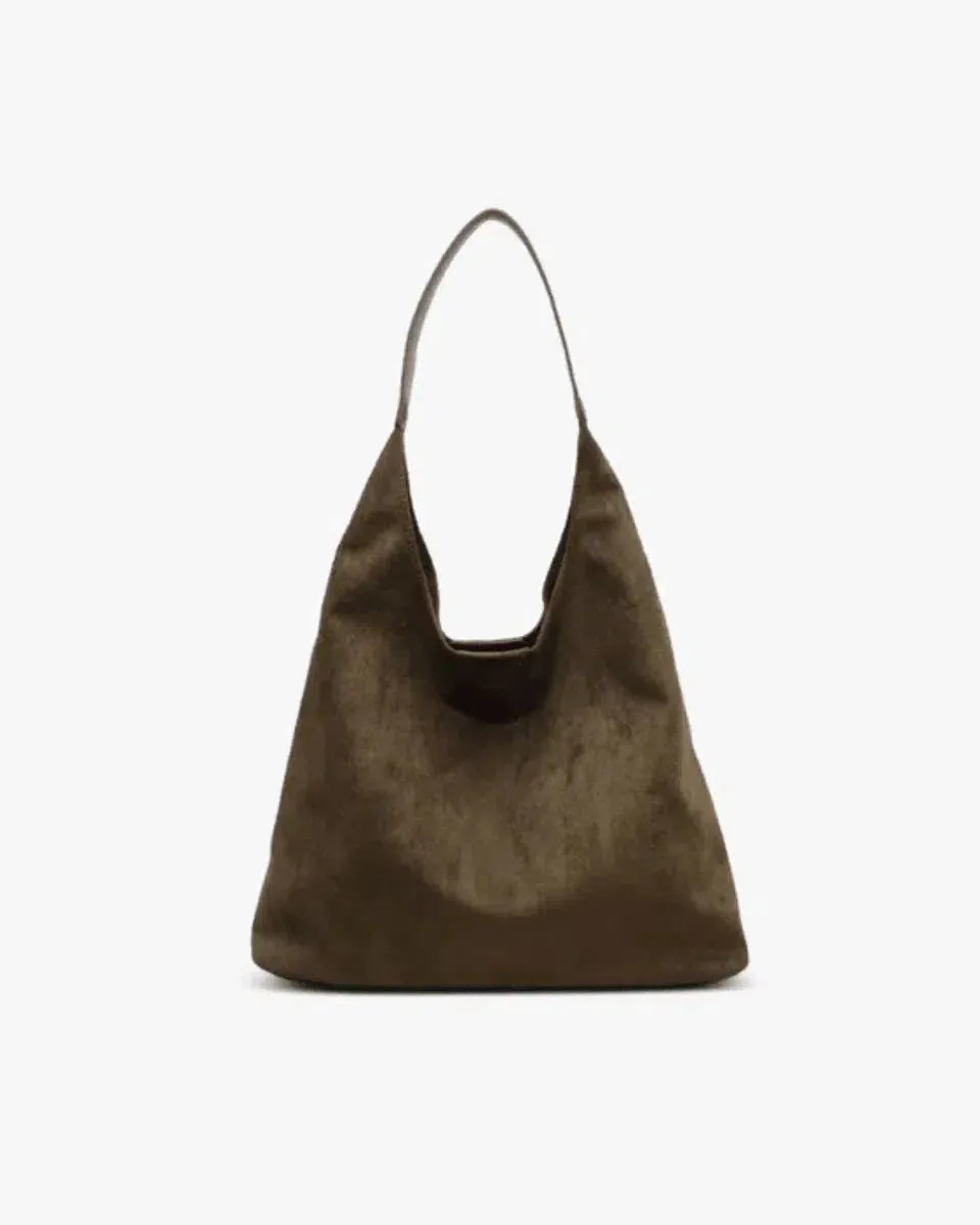 Cassia – Versatile timeless design – Suede bag