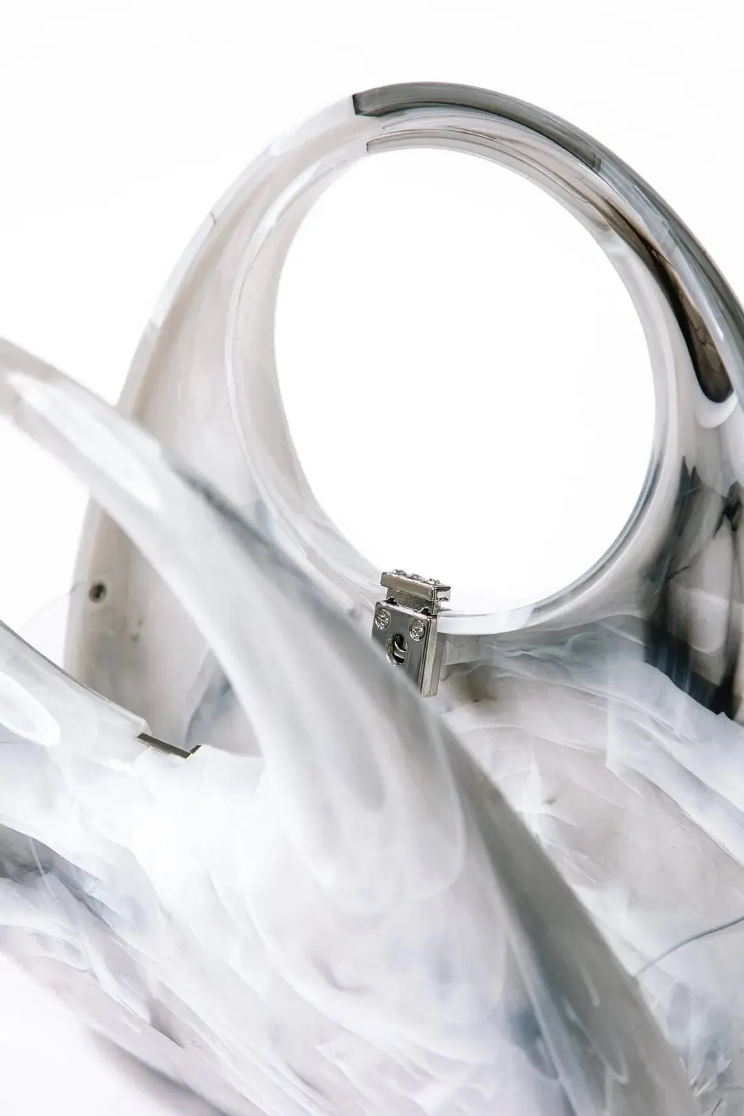 Celeste | Sculptural Acrylic Clutch