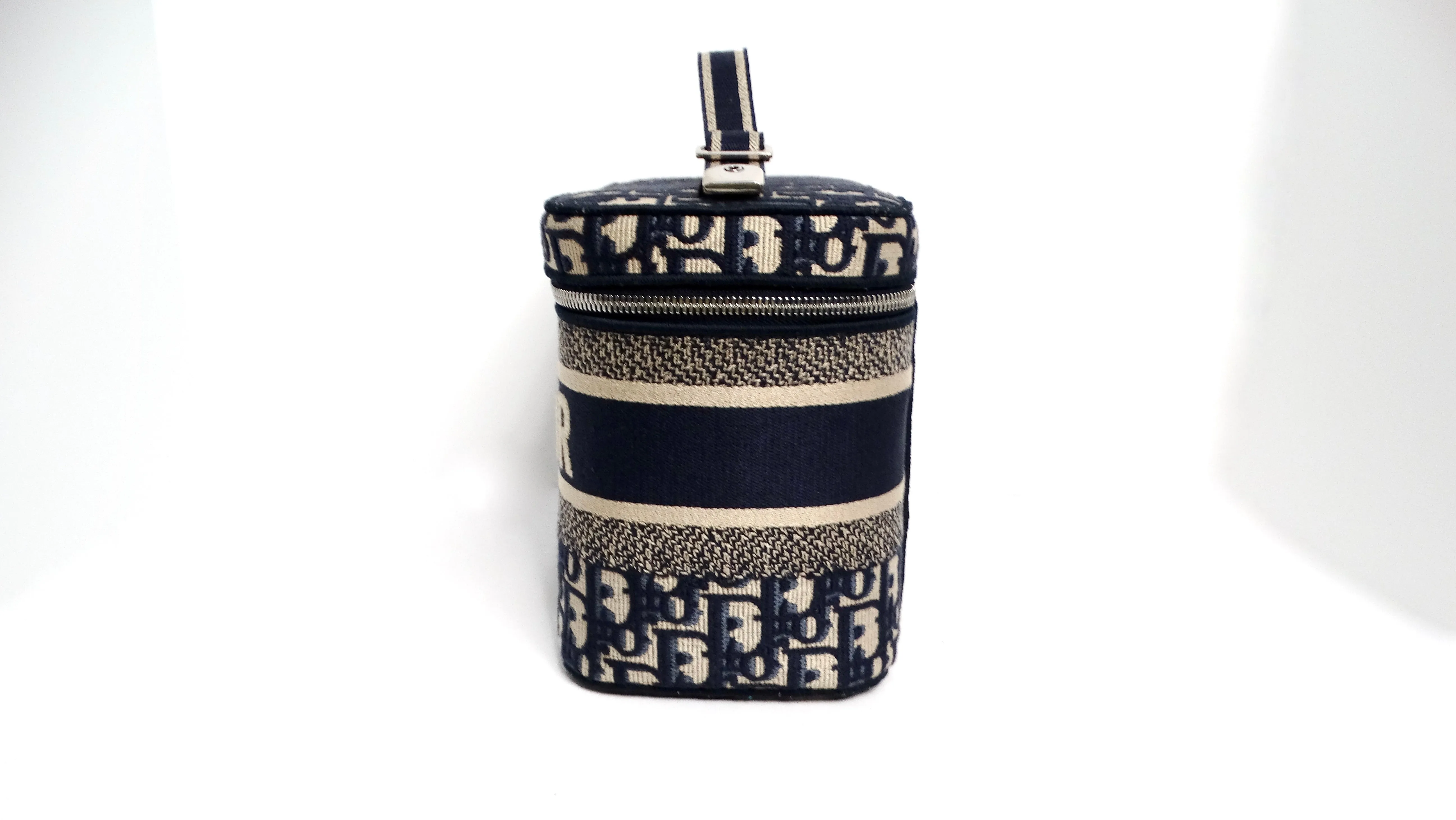 Christian Dior Oblique Monogram Canvas Travel Vanity Case