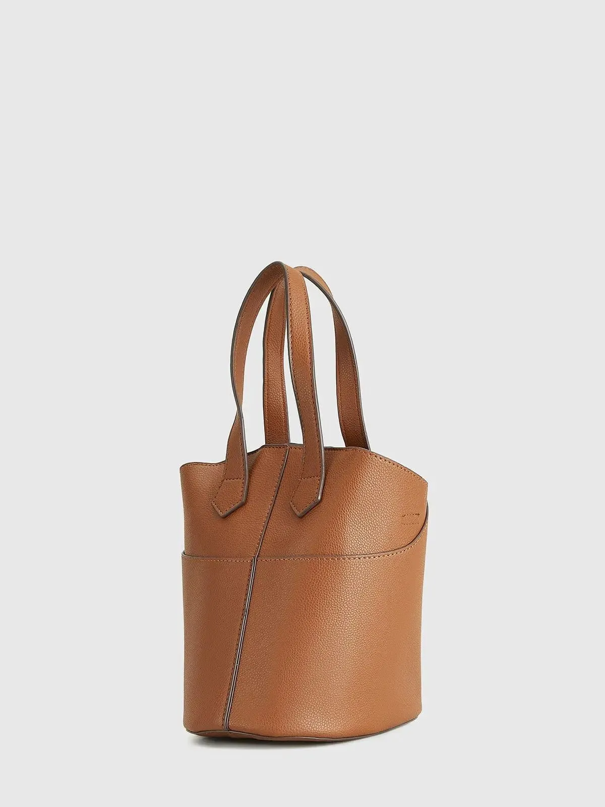 Clara | Structured Leather Tote Bag