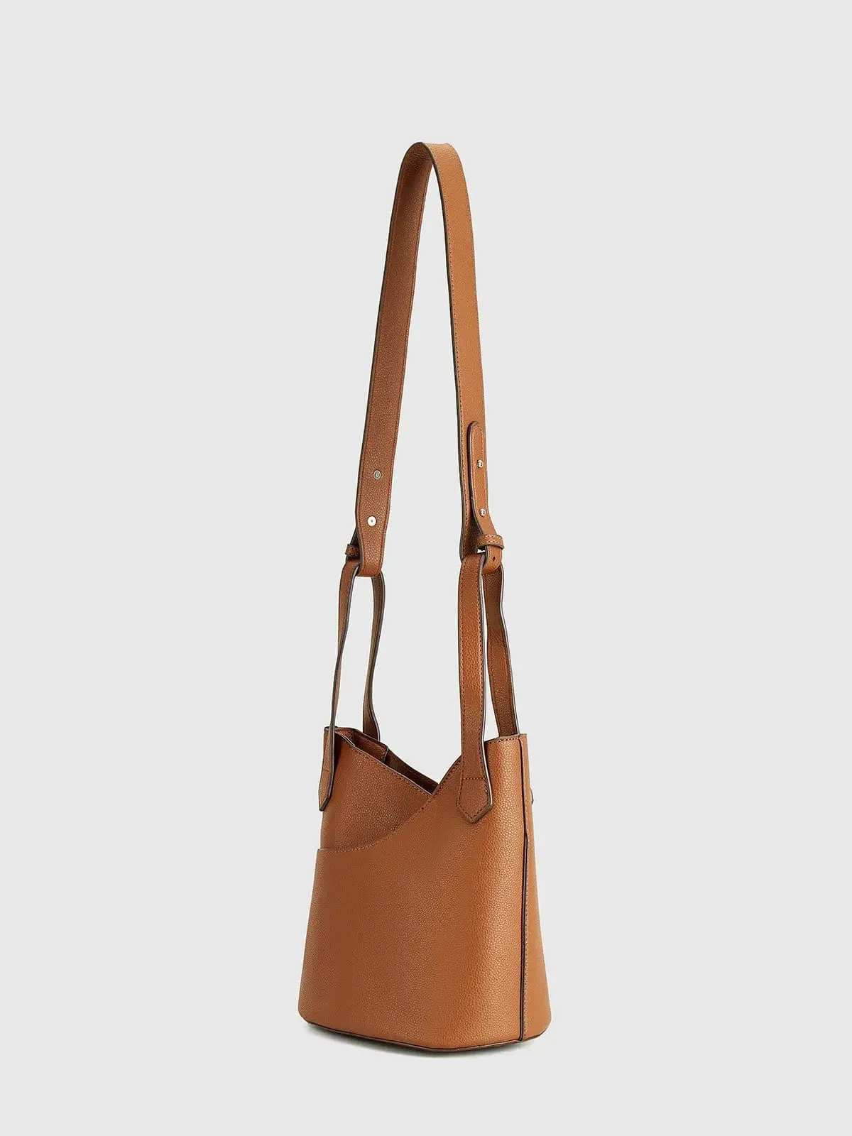 Clara | Structured Leather Tote Bag