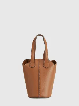 Clara | Structured Leather Tote Bag