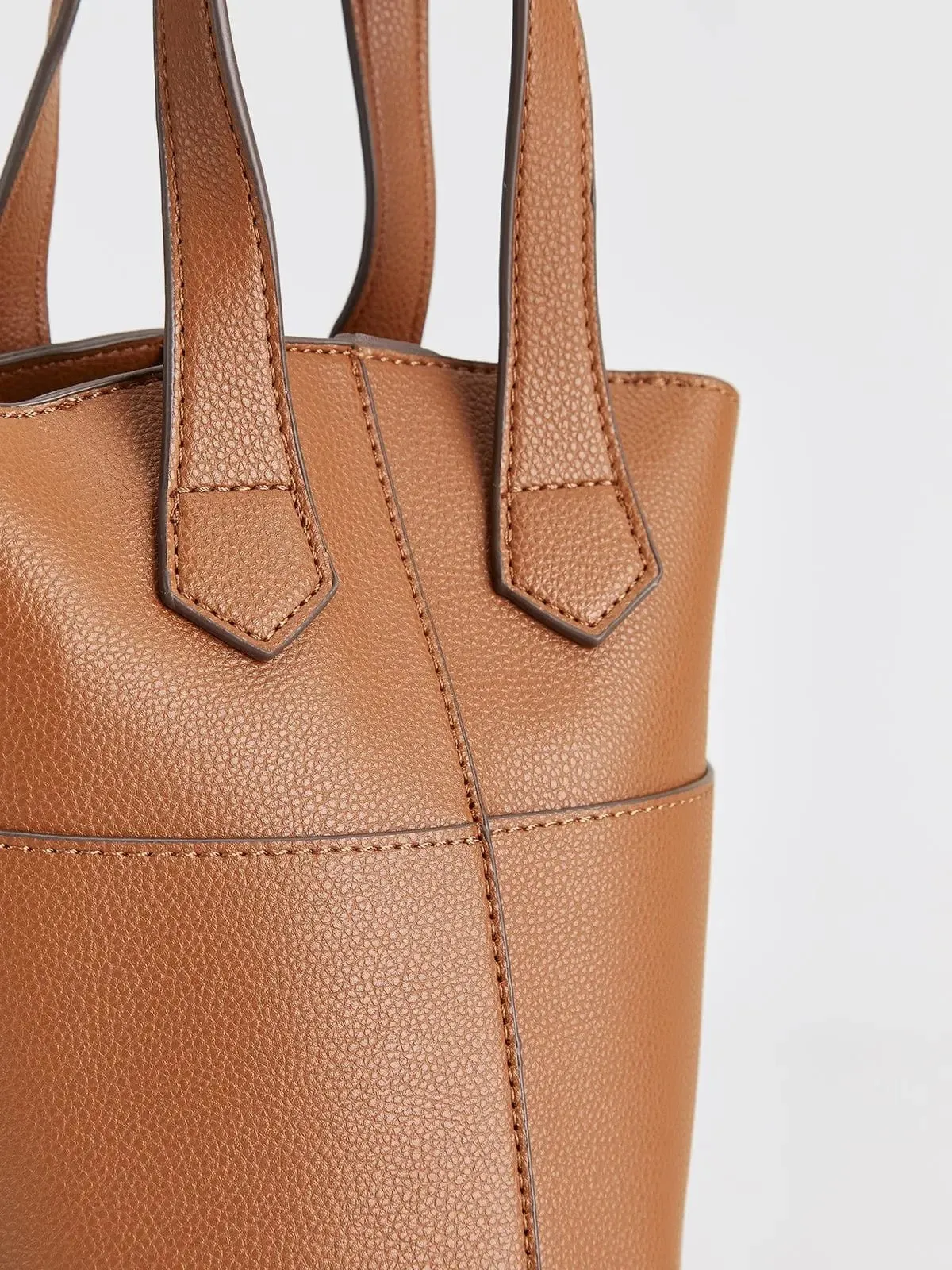 Clara | Structured Leather Tote Bag