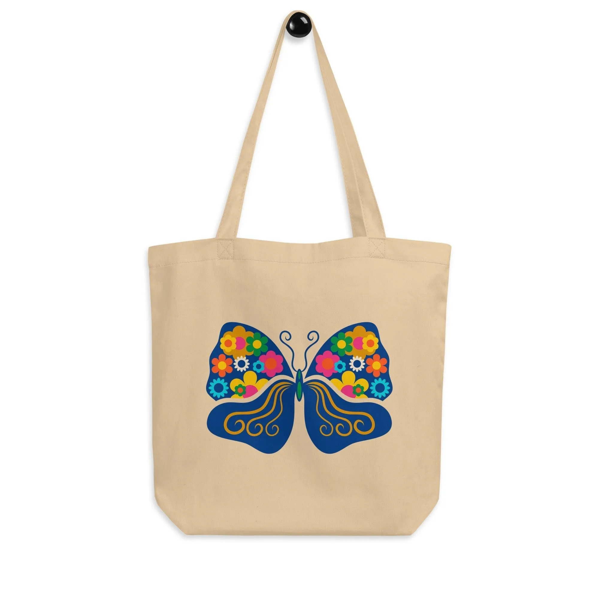Eco Tote Bag - FAB FLOVERYFLY with quote