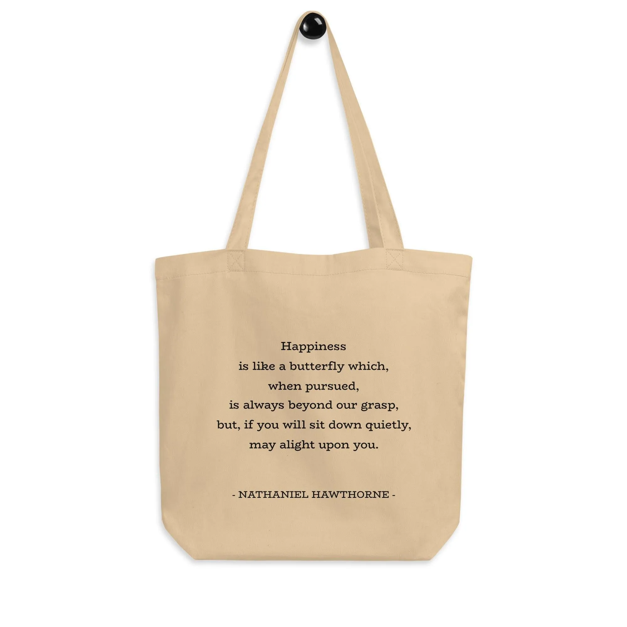 Eco Tote Bag - FAB FLOVERYFLY with quote