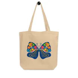 Eco Tote Bag - FAB FLOVERYFLY with quote