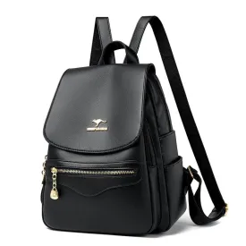 Fashion Backpack for Women –Stylish Large Soft Leather Designer Rucksack