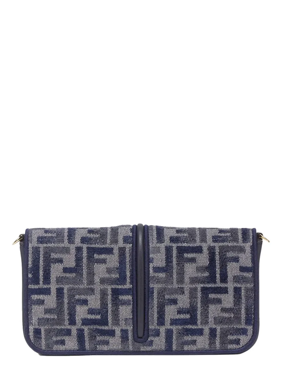FENDI Mini Graphical Leather Portfolio
