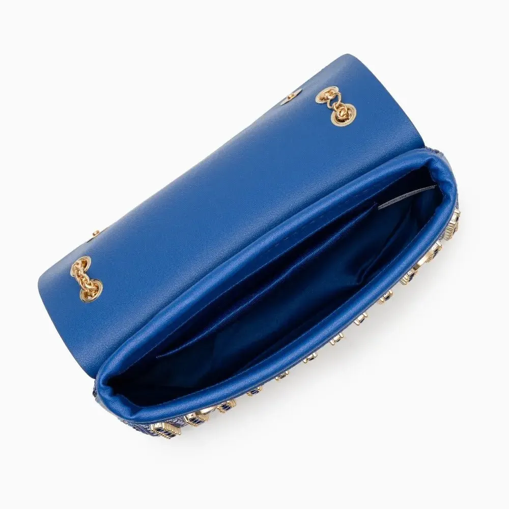Grace | Luxurious Clutch Bag with Gold Accents for Elegant Evenings