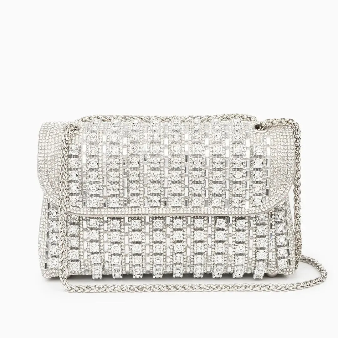 Grace | Luxurious Clutch Bag with Gold Accents for Elegant Evenings