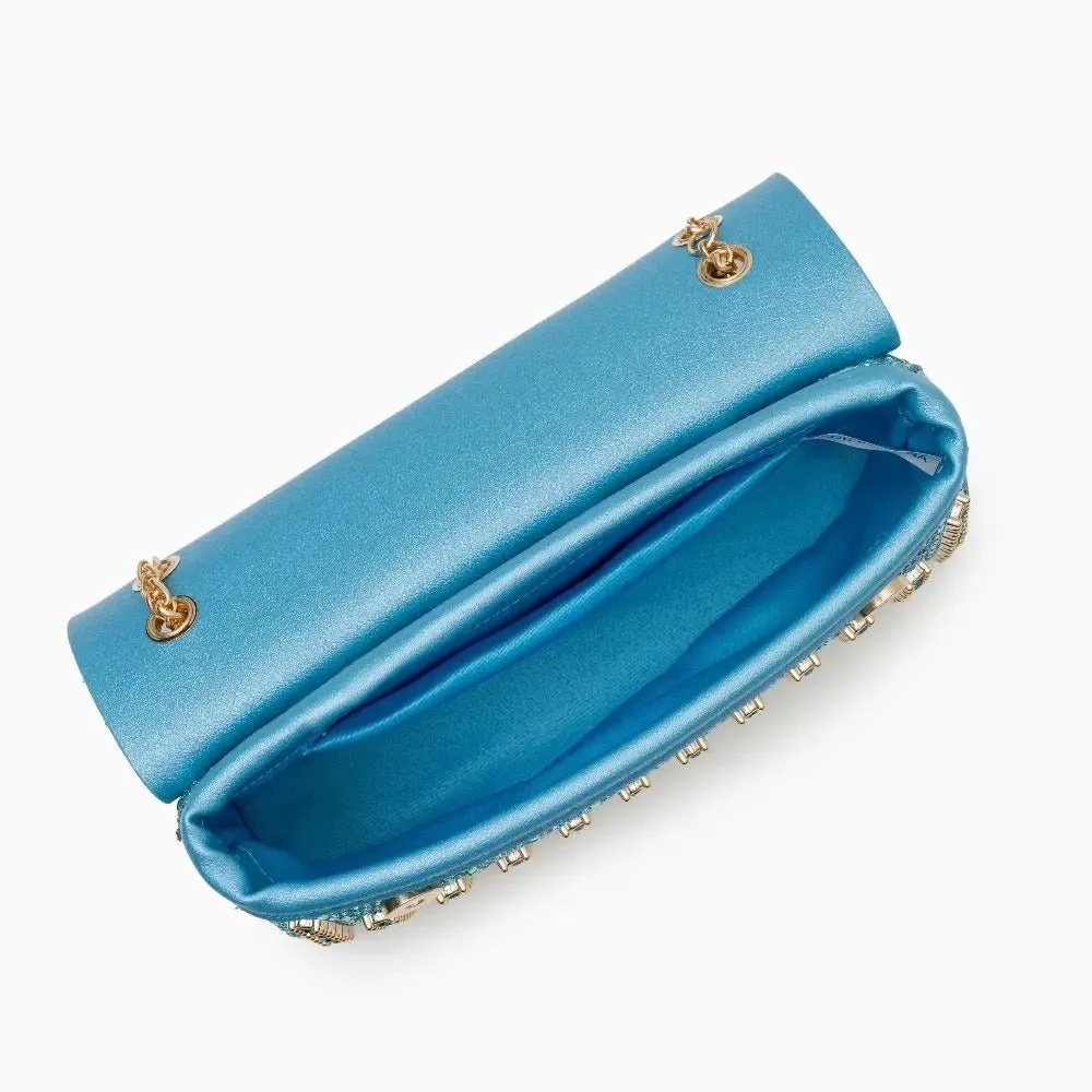 Grace | Luxurious Clutch Bag with Gold Accents for Elegant Evenings
