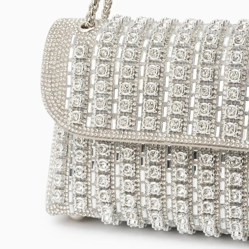 Grace | Luxurious Clutch Bag with Gold Accents for Elegant Evenings