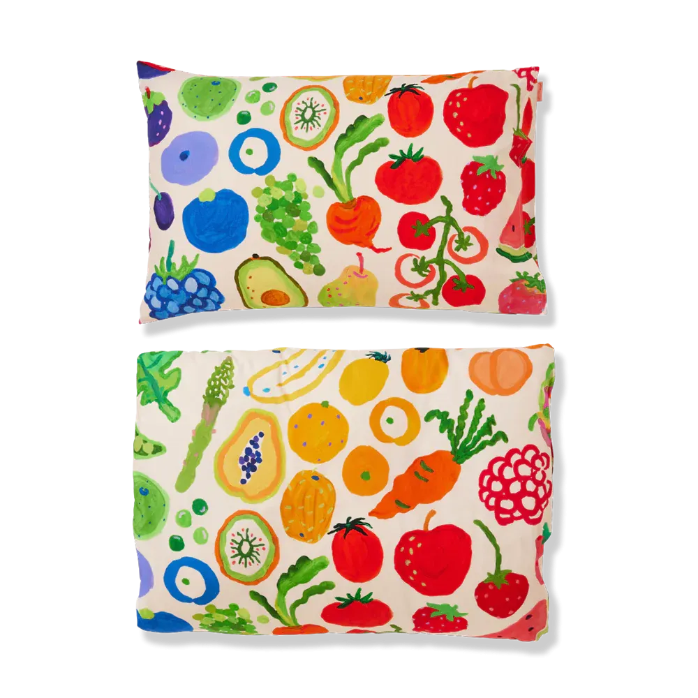 Halcyon Nights Duvet & Pillow Case Set Single Bed - Eat The Rainbow