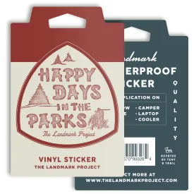 Happy Days Sticker