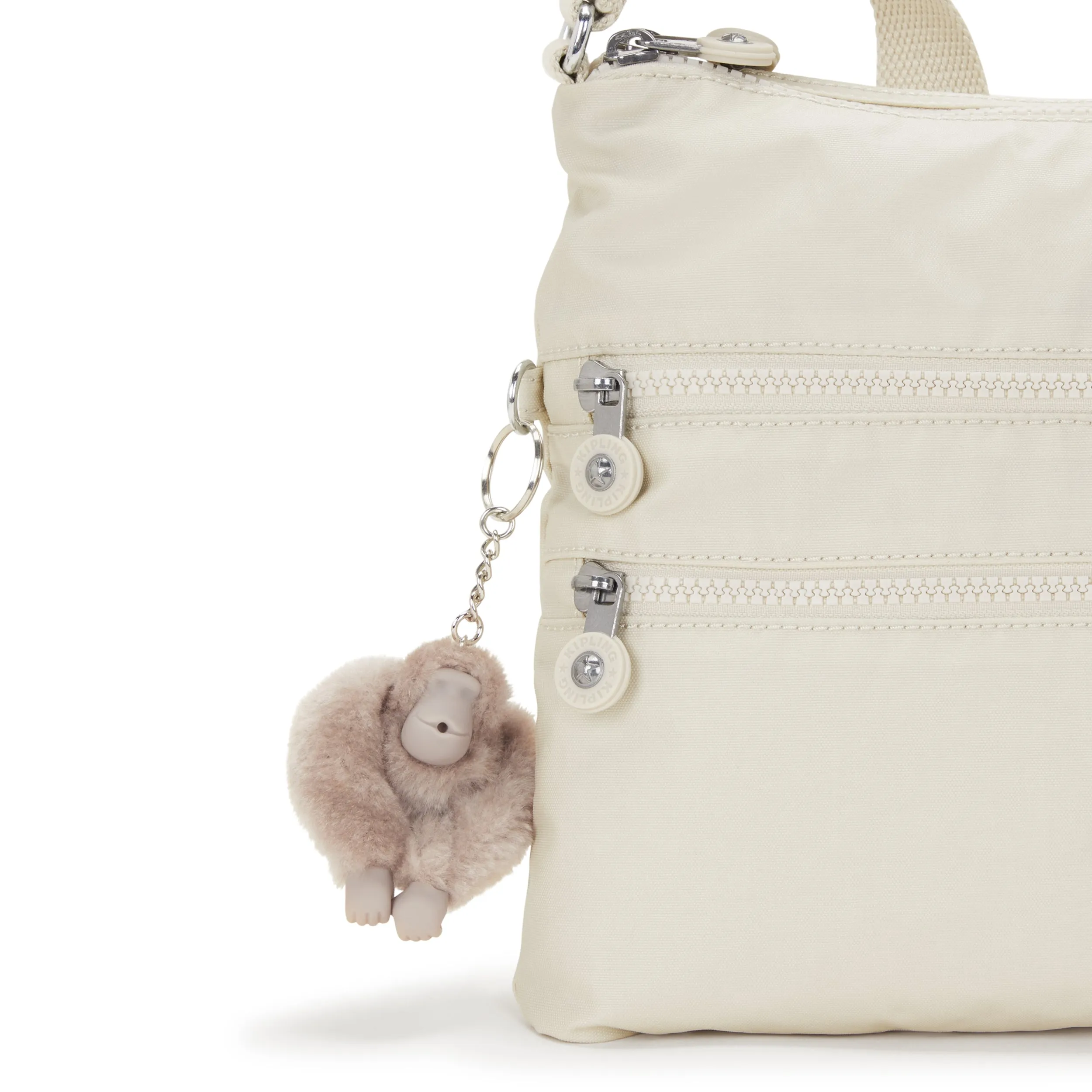 Kipling Alvar Beige Pearl Medium Crossbody Bag C212472-3KA