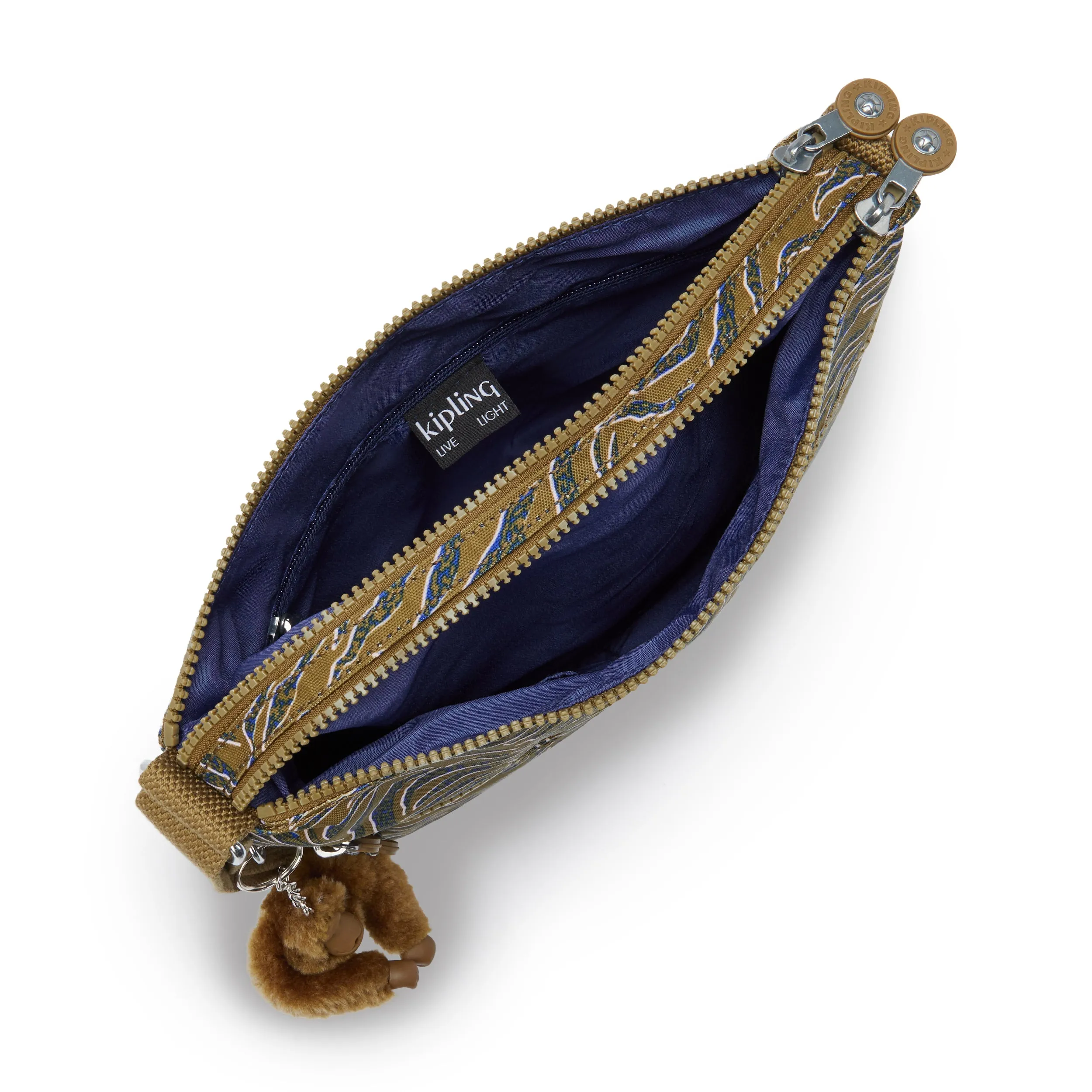 Kipling Alvar Undersea Leaves Medium Crossbody Bag I3066-1PR
