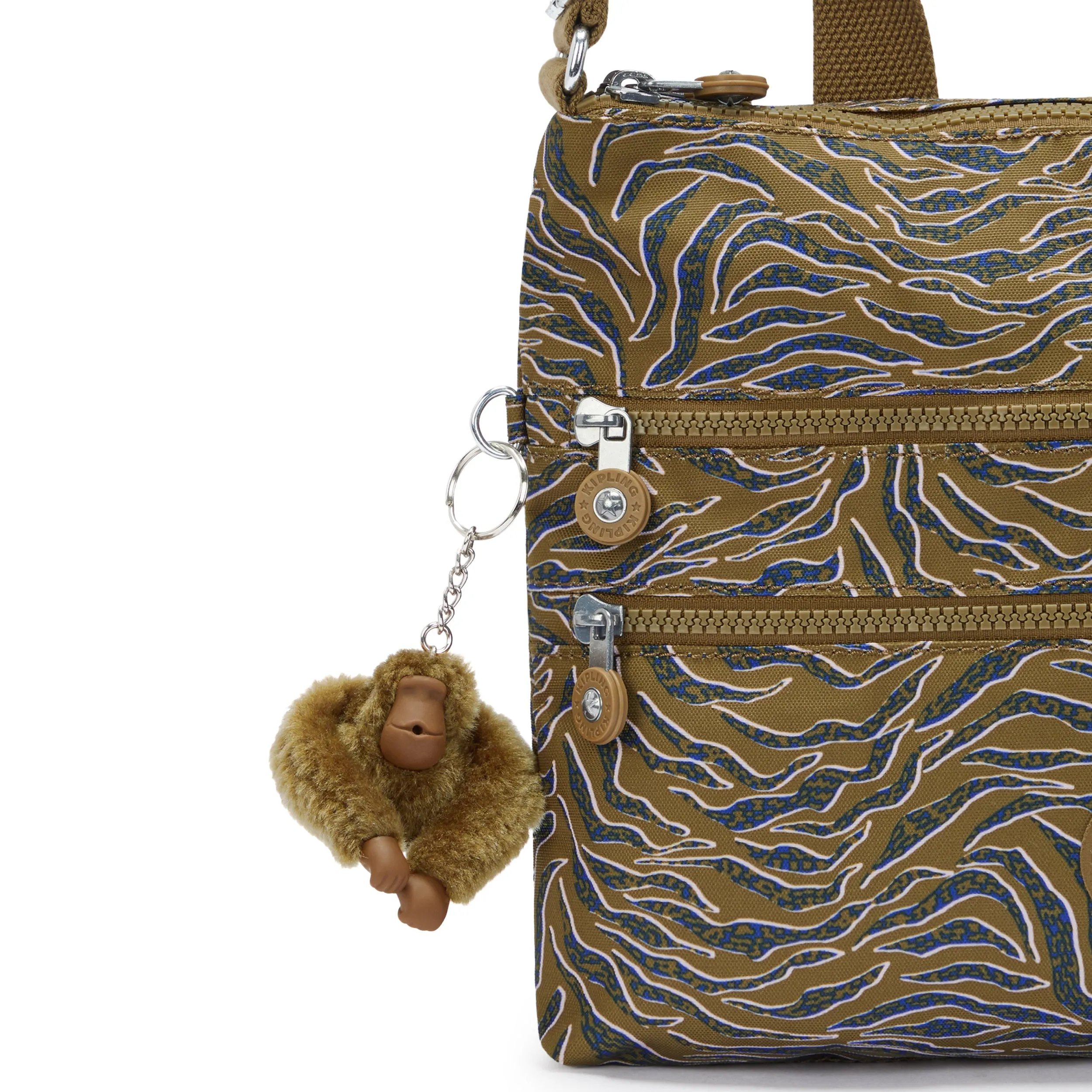 Kipling Alvar Undersea Leaves Medium Crossbody Bag I3066-1PR