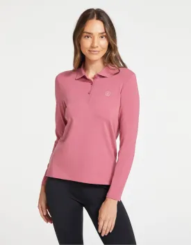 Long Sleeve Polo Shirt UPF 50  Sensitive Collection