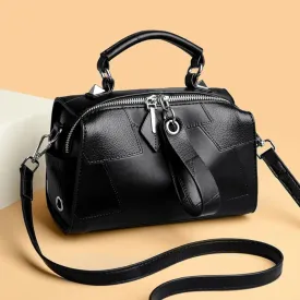 Luxe Aura Leather Handbag - Elegant & Versatile