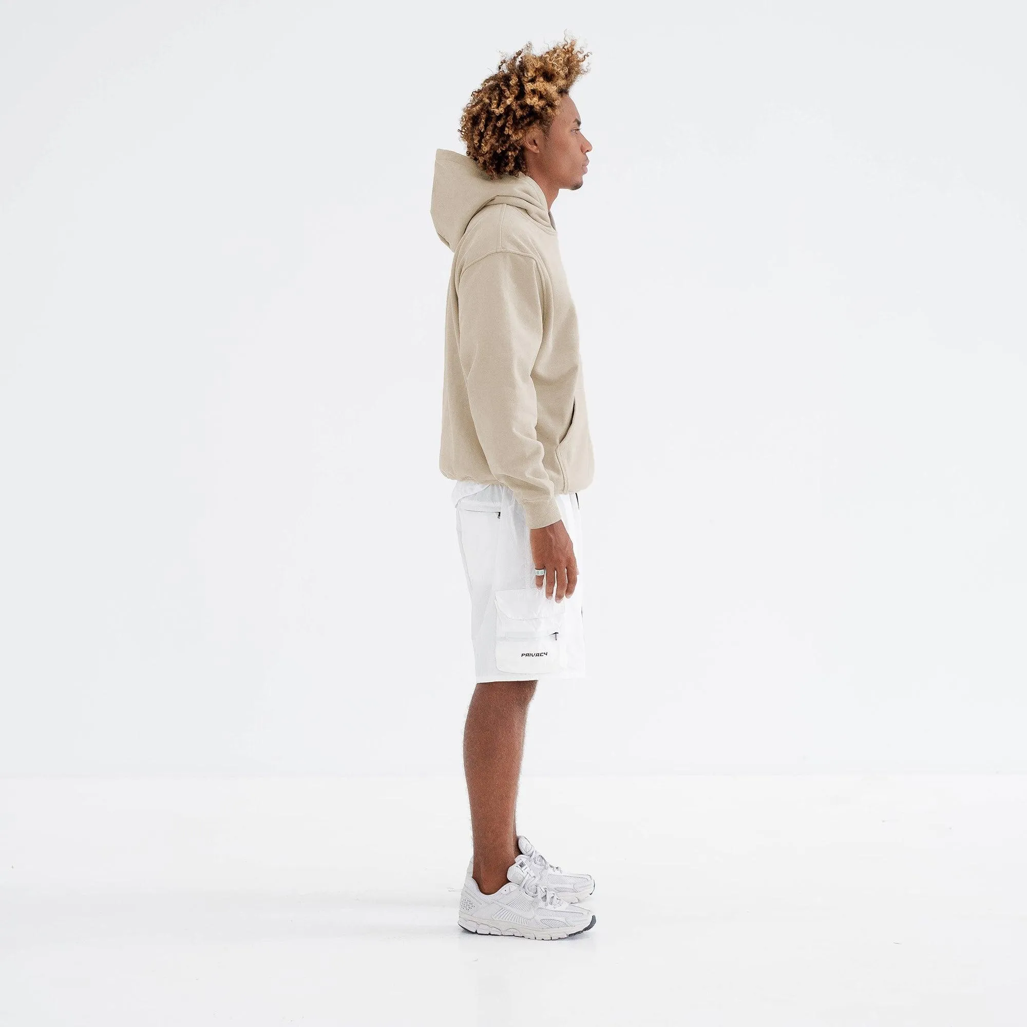 Luxury Blank Hood - Cream