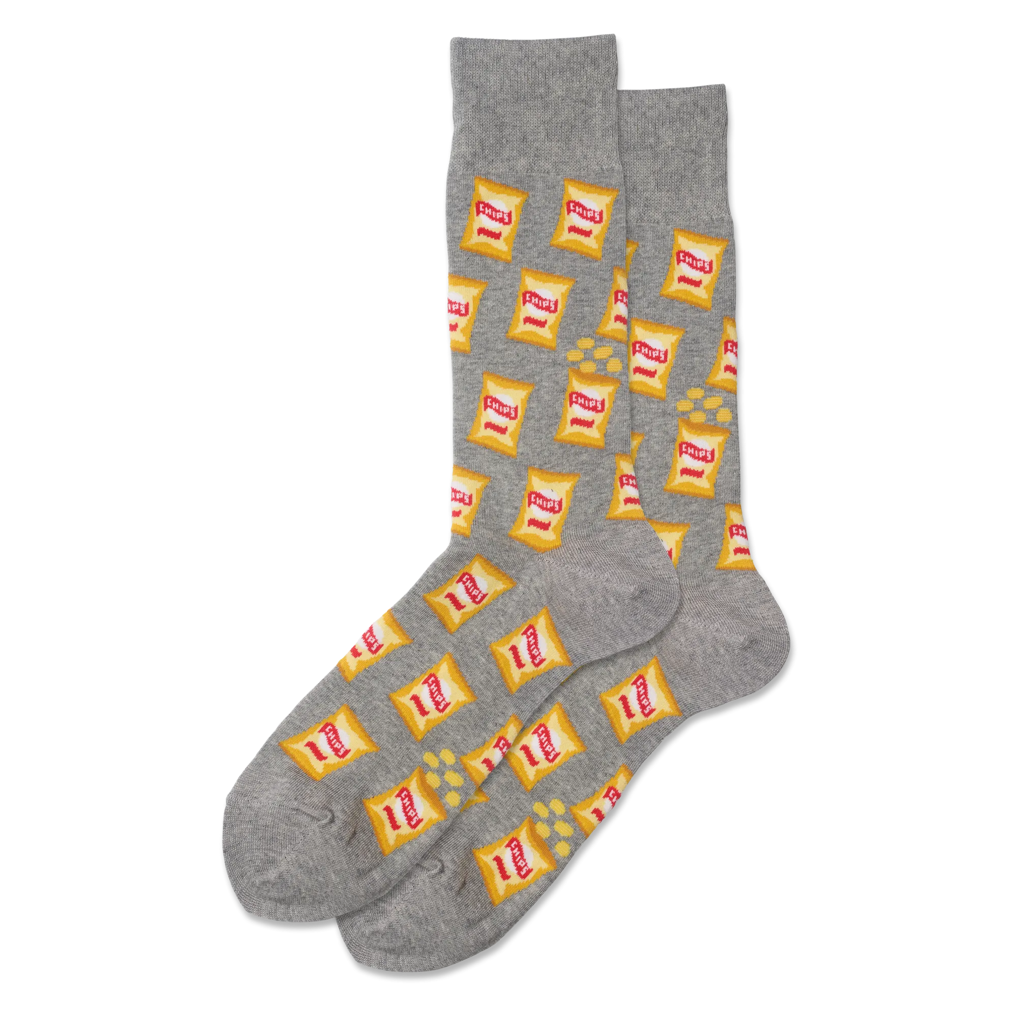 MEN'S POTATO CHIPS CREW SOCKS