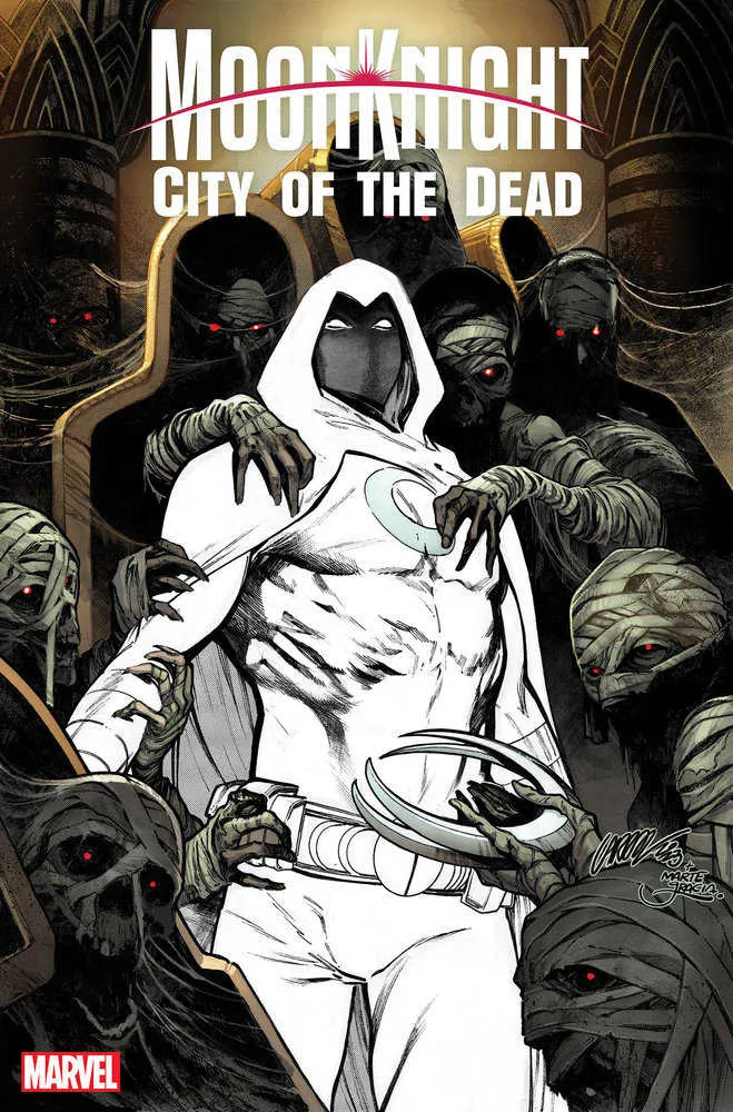 Moon Knight: City Of The Dead #1 Pepe Larraz Foil Variant