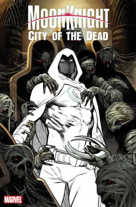 Moon Knight: City Of The Dead #1 Pepe Larraz Foil Variant