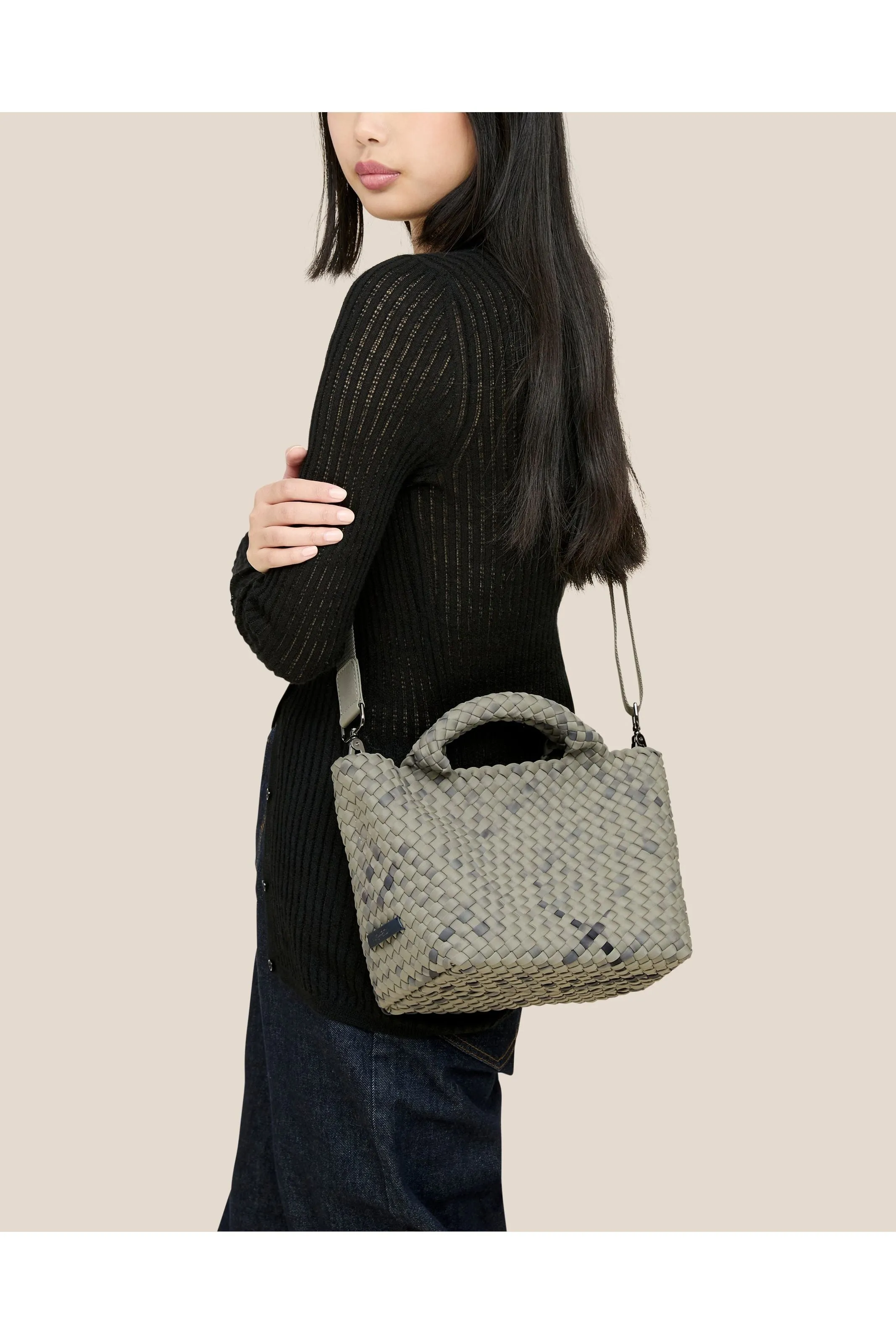 NAGHEDI St. Barth's Small Tote Watercolor SN0140W | Neptune (Watercolor)