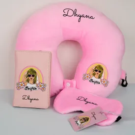 Neck Pillow Set -  4 Piece Set -  Taylor Swift