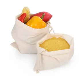 Organic Muslin Cotton Produce Bag - GOTS Certified
