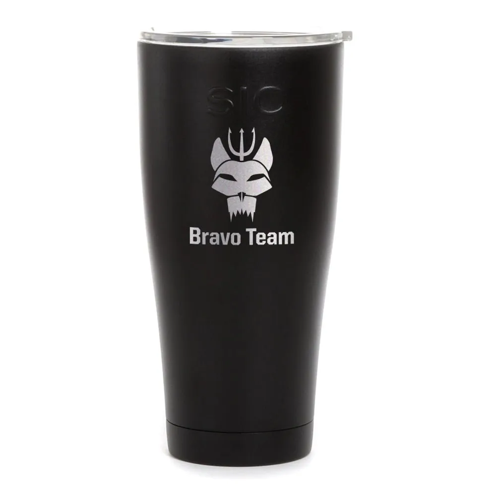 SEAL Team Bravo Laser Engraved SIC Tumbler