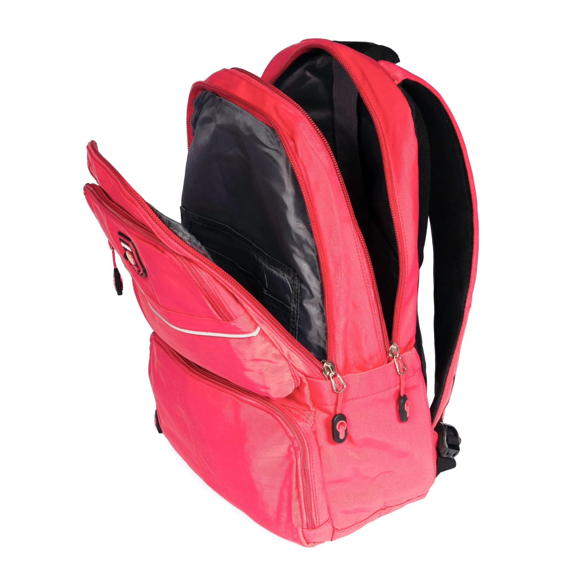 Soft & Durable Backpack with Pencil Case-Pink 19inches