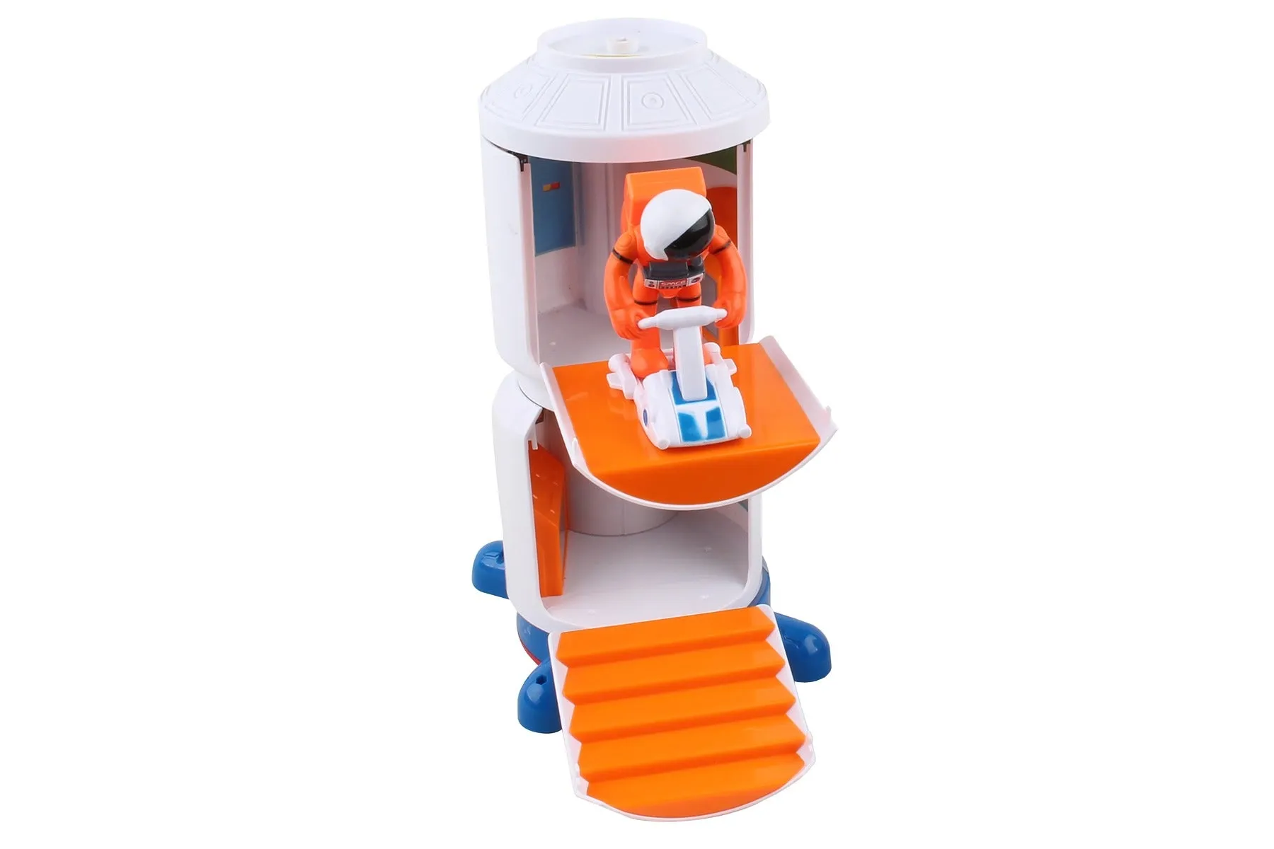 SPACE ADVENTURE SPACE STATION W/FIGURE, SPACE HOVER & LIGHT