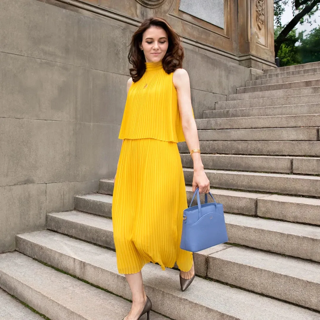 Tang Dynasty Grace Crossbody -  Cornflower Blue