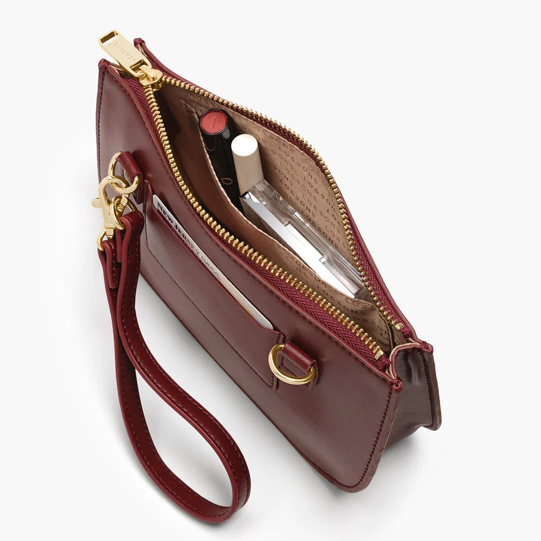 The Waverley 2 - Cactus Leather - Burgundy / Gold / Camel