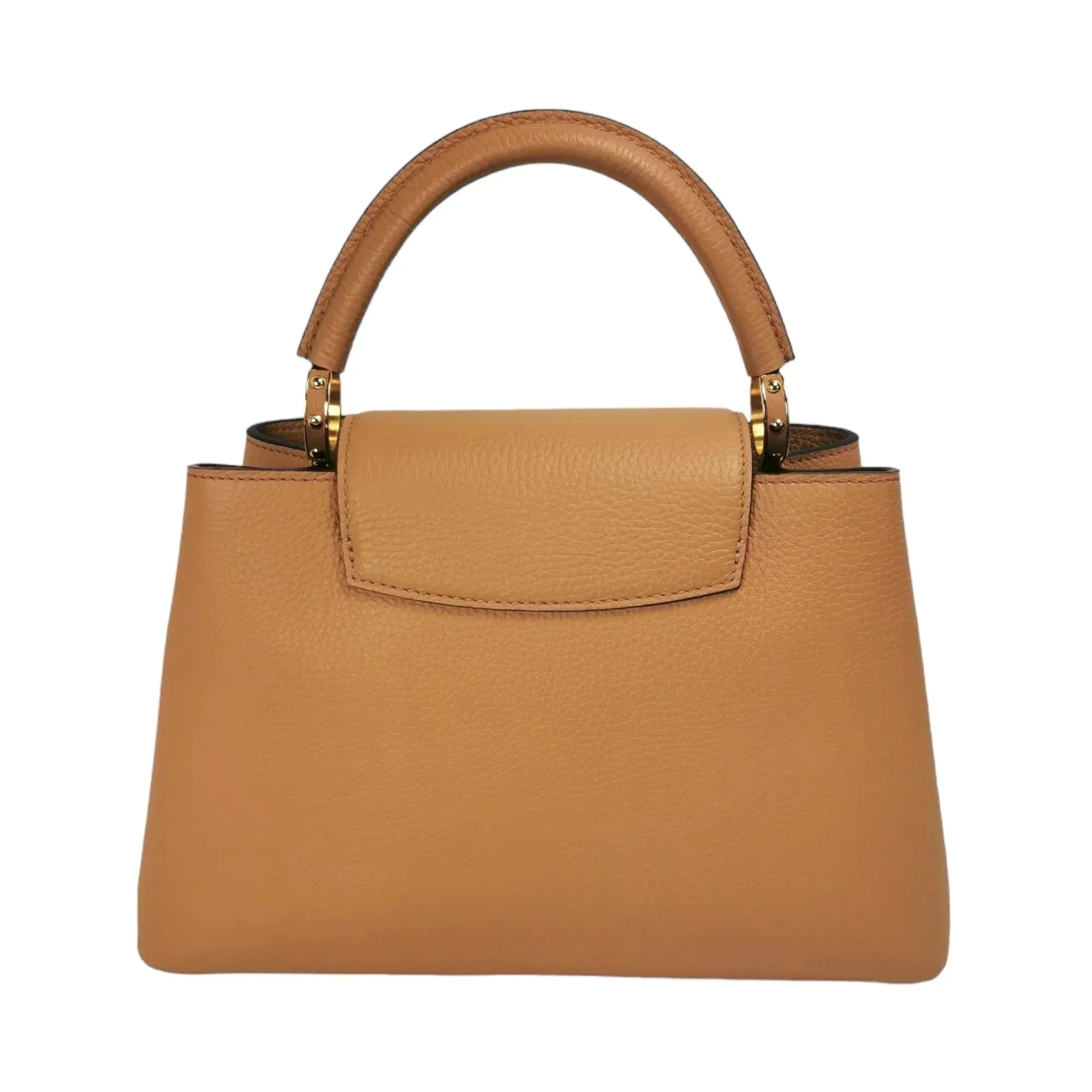 Trendy Inspired Louis Vuitton Capucines Mm Arizona Beige Taurillon