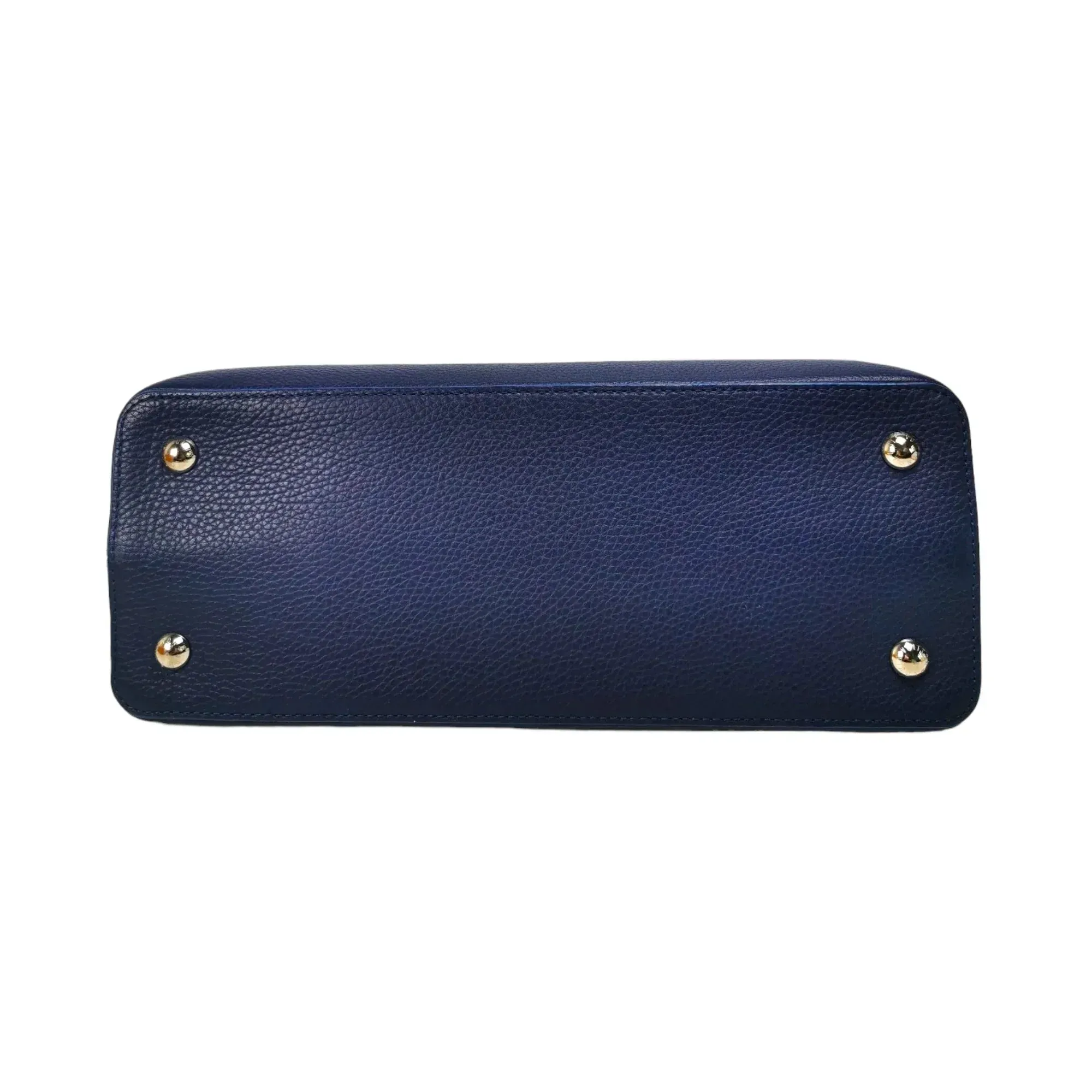 Trendy Inspired Louis Vuitton Capucines Mm Exotic Blue Taurillon