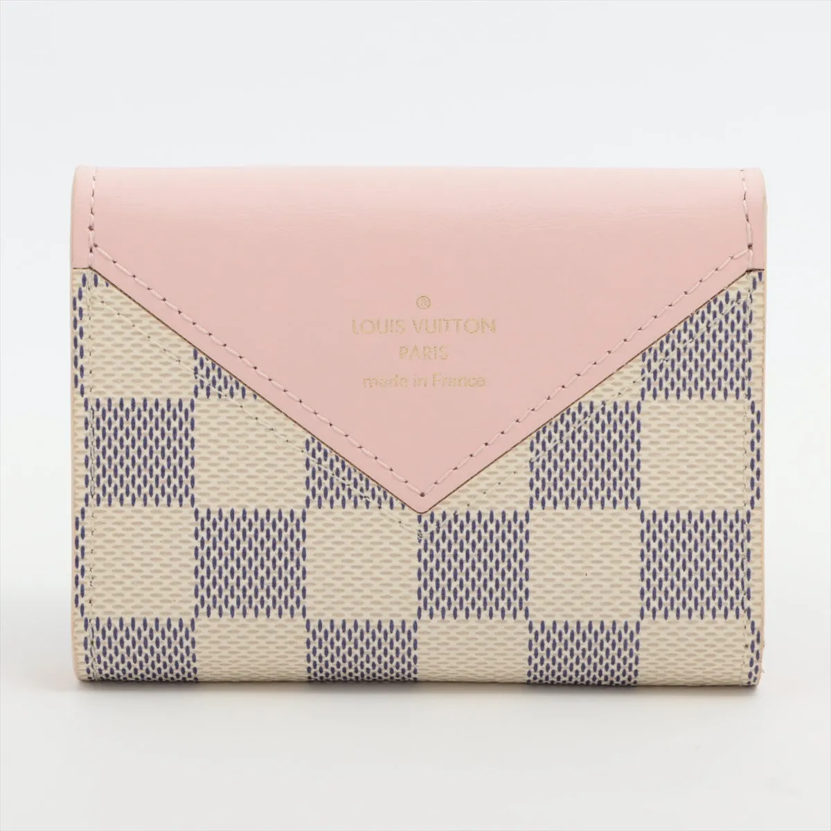 Trendy Inspired Louis Vuitton Damier Azur Arsene Playing Cards Pouch In Rose Ballerine